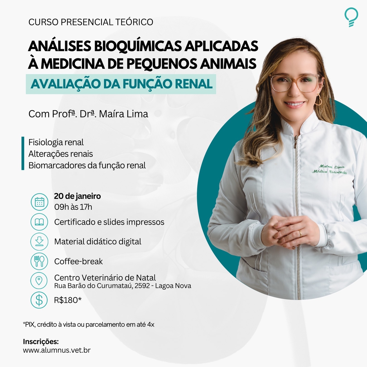 Análises Bioquímicas Aplicadas à Medicina de Pequenos Animais - Avaliação da Função Renal