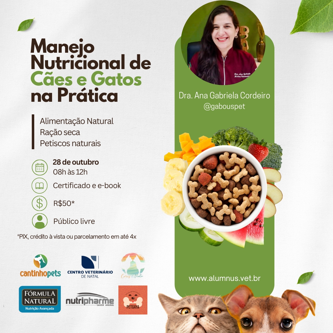 Manejo Nutricional de Cães e Gatos na Prática